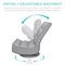 Best Choice Products Folding Floor Gaming Chair for Home, Office w/ 360-Degree Swivel, 4 Positions